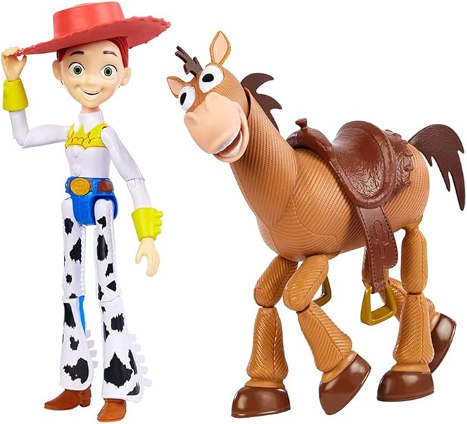 Figuras Y Minimundos Mattel Games Toy Story 5 Jessie Y Perdigón Pack De 2 Figuras multicolor para niños