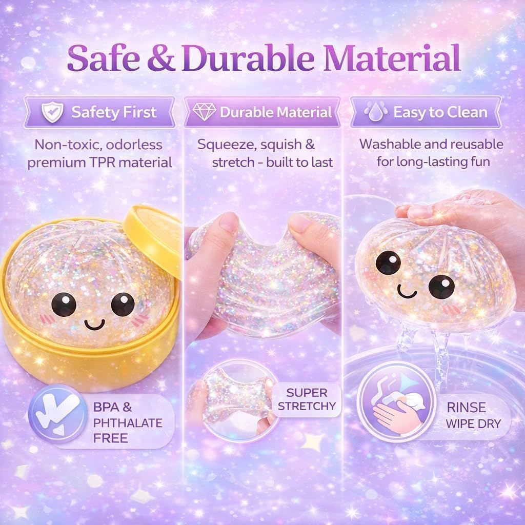 Otros Toy Planet Caja Sorpresa Squishy Dumpling Modelos Surtidos multicolor para niños