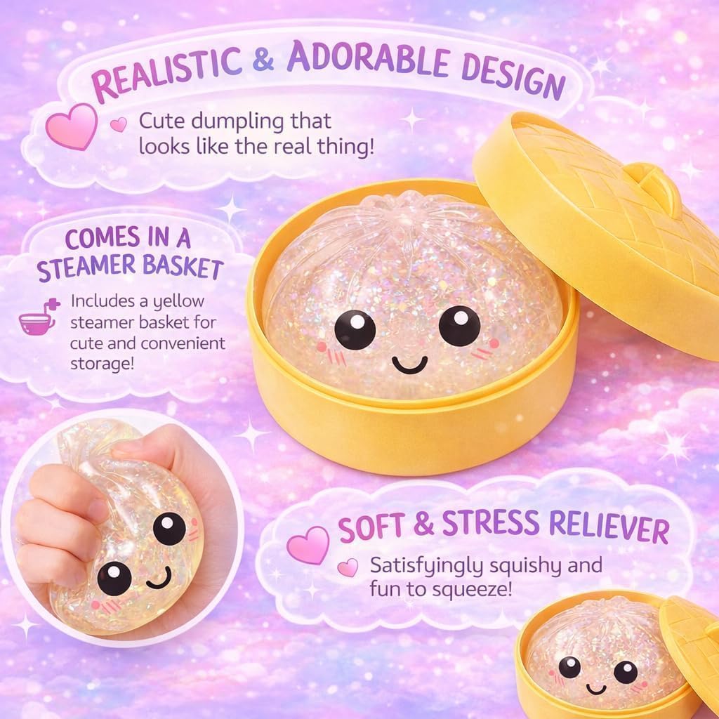 Otros Toy Planet Caja Sorpresa Squishy Dumpling Modelos Surtidos multicolor para niños