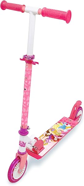 Aire Libre Simba Patinete 2 Ruedas Princesas Disney rosa para niños