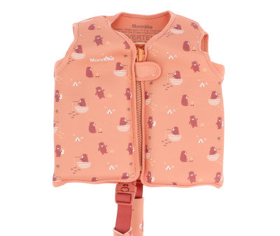 Baño Monnëka Chaleco Flotador Aprendizaje Camping multicolor para niños