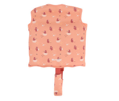Baño Monnëka Chaleco Flotador Aprendizaje Camping multicolor para niños
