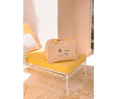 Bolsa Monnëka Bolsa Playa Con Rejilla Wild Animals multicolor para niños