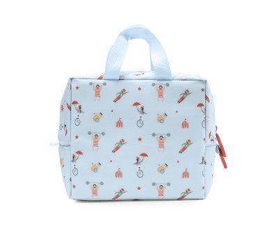 Para Comer Tutete Bolsa Merienda Térmica Circus Show azul para niños