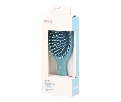 Baño Tutete Cepillo De Pelo Nylon Con Bolitas Protectoras Pandas En El Espacio verde para niños