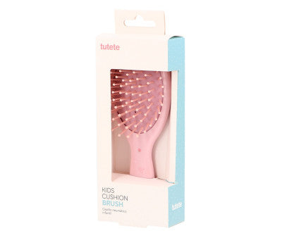 Baño Tutete Cepillo De Nylon Con Bolitas Protectoras Blossom Birds rosa para bebe