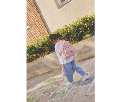 Paseo Tutete Mochila Infantil Blossom Birds rosa para bebe