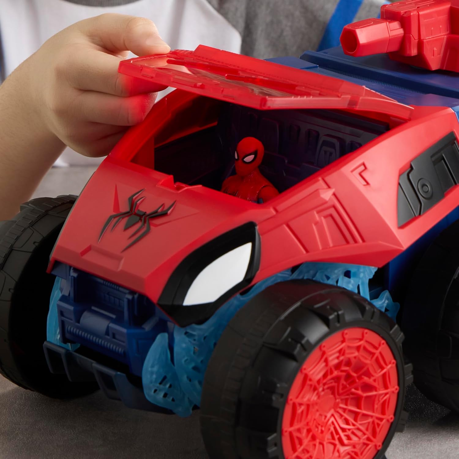 Figuras Y Minimundos Hasbro Spd Bom Armored Vehicle rojo para niños