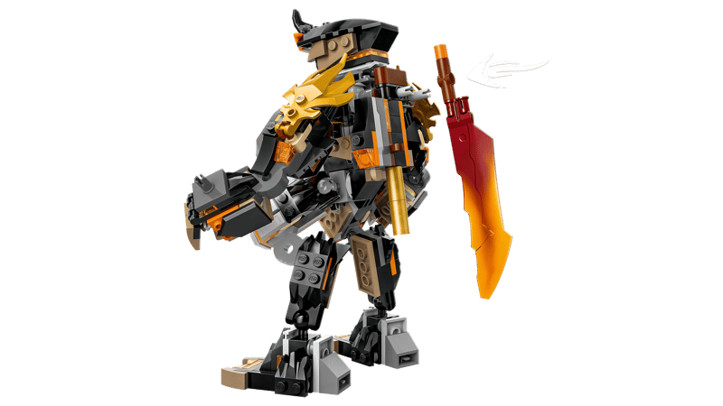 Construcciones Y Puzzles Lego Meca De Misión De Cole Y Zane Dragón multicolor para niños