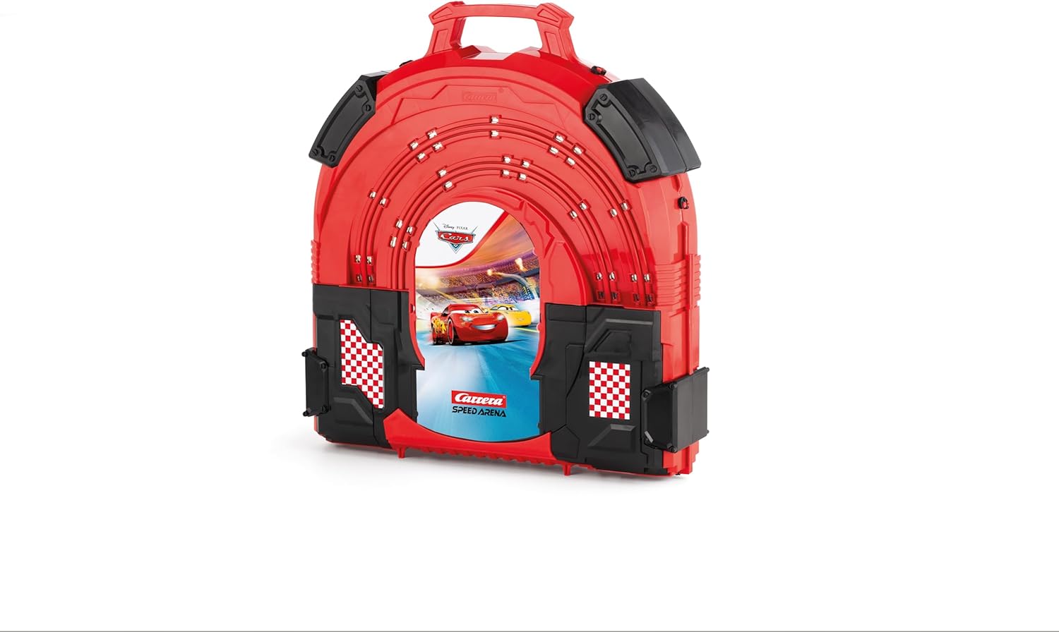 Vehículos Y Radiocontrol Carrera Disney - Pixar Cars Circuito Carrrera Speed Arena - Race In A Case multicolor para niños