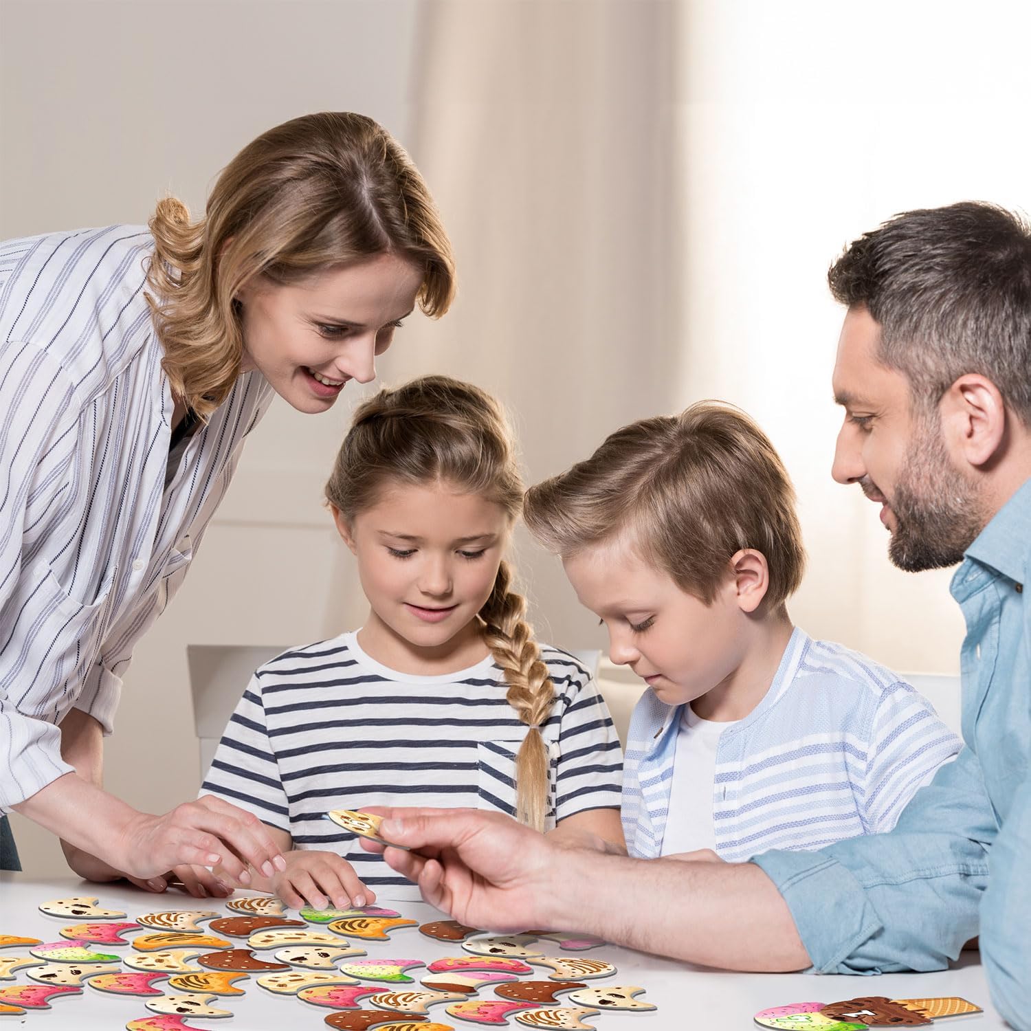 Juegos De Mesa Ludilo Mucho Cucurucho multicolor para niños