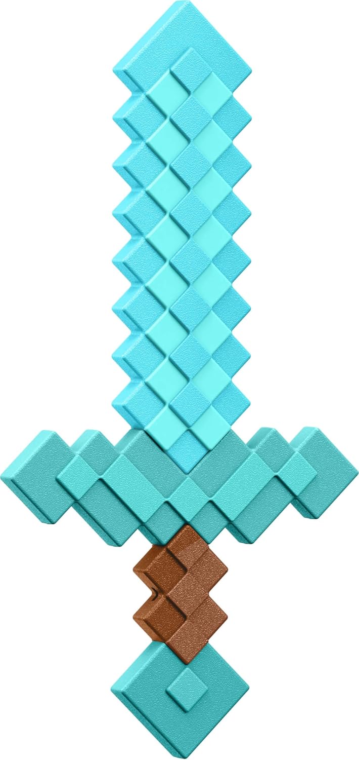 Figuras Y Minimundos Mattel Games Minecraft Espada De Diamante multicolor para niños