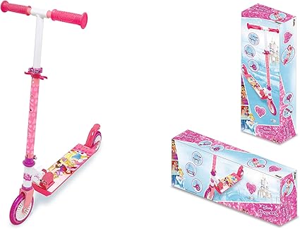 Aire Libre Simba Patinete 2 Ruedas Princesas Disney rosa para niños