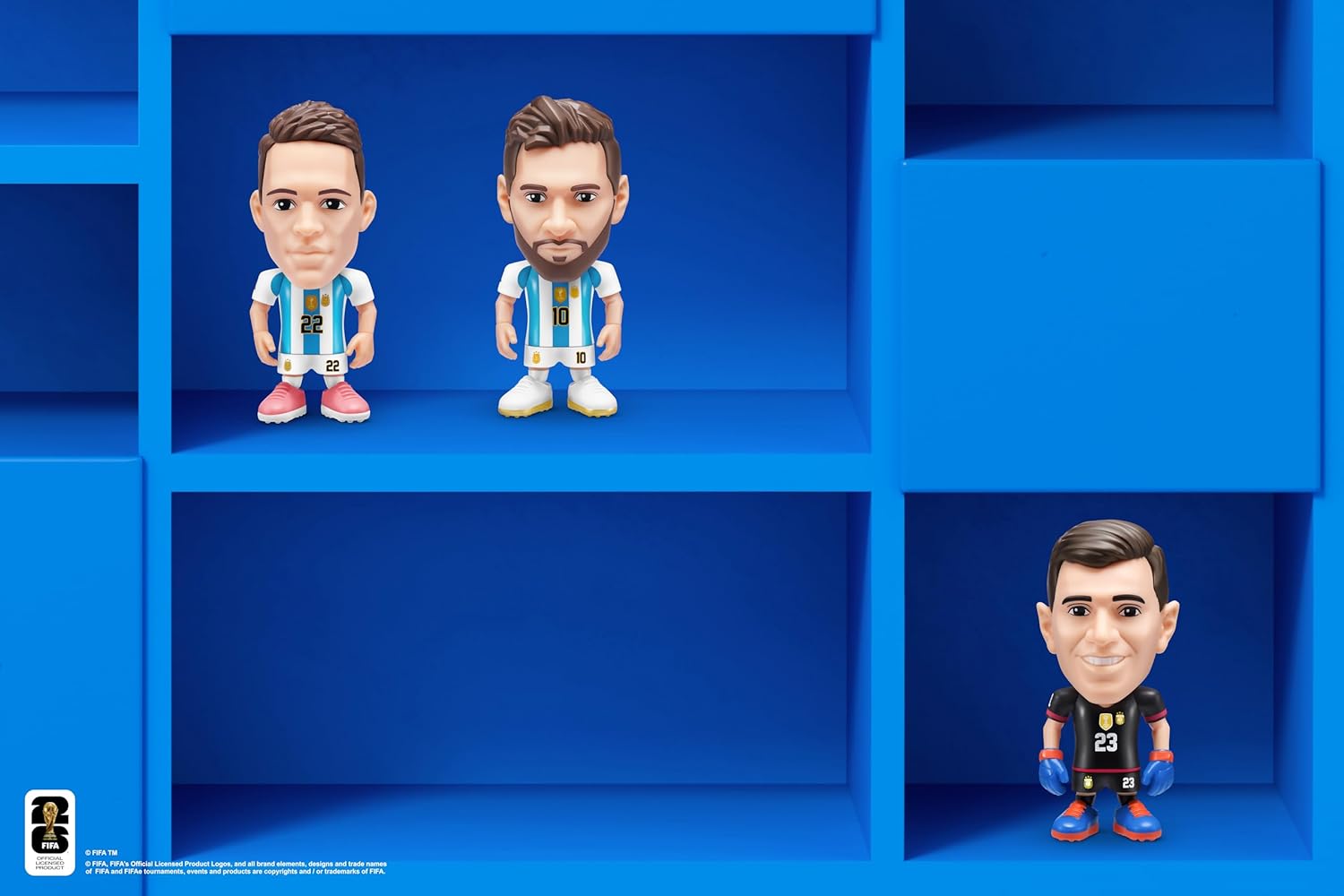 Figuras Y Minimundos Zuru Ballers-Fifa Global-Series 1-Capsule Cdu multicolor para niños