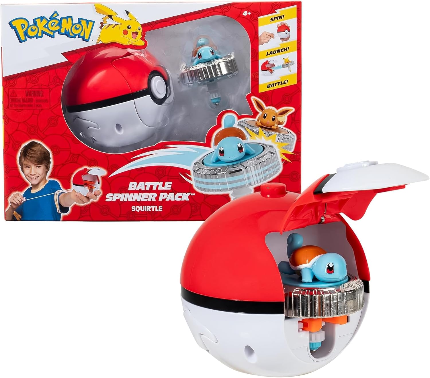 Figuras Y Minimundos Jazwares Pokemon Battle Spinner Surtido multicolor para niños