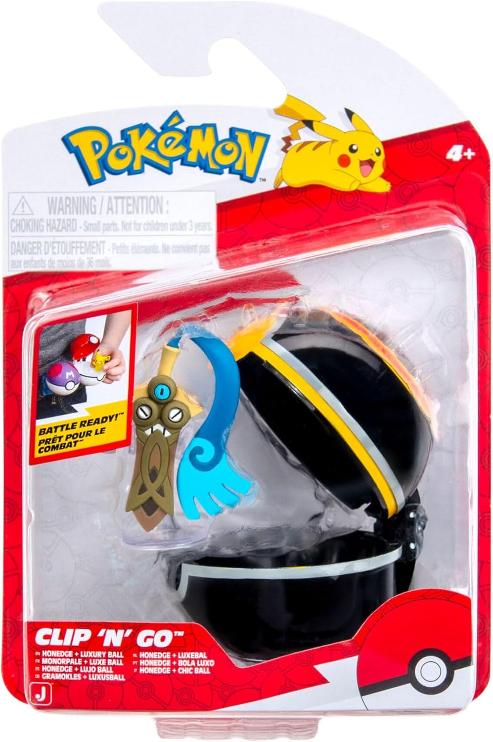Figuras Y Minimundos Jazwares Pokemon Clip N Go Surtido multicolor para niños