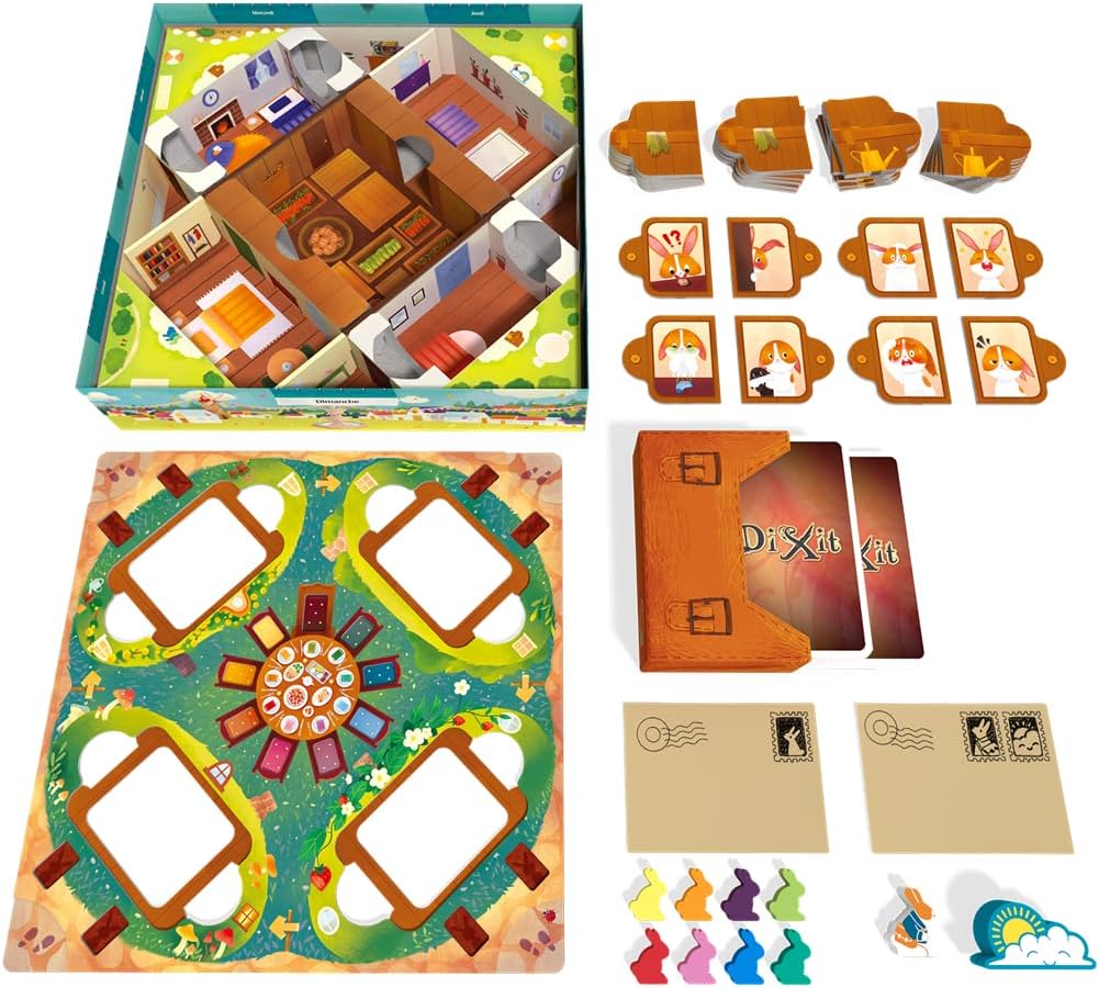 Juegos De Mesa Asmodee Juego De Cartas Dixit Kids multicolor para niños
