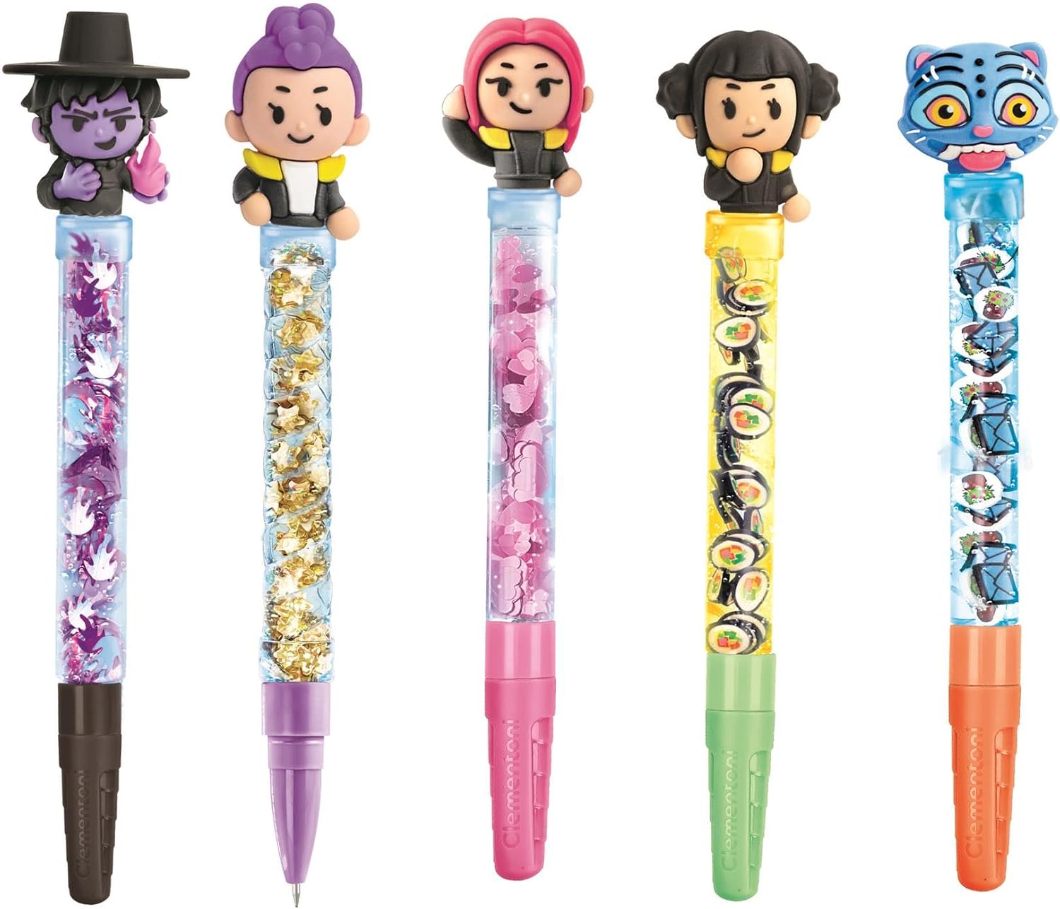 Juegos De Mesa Clementoni Create Your Pens Studio Kpop Demon Hunte multicolor para niños