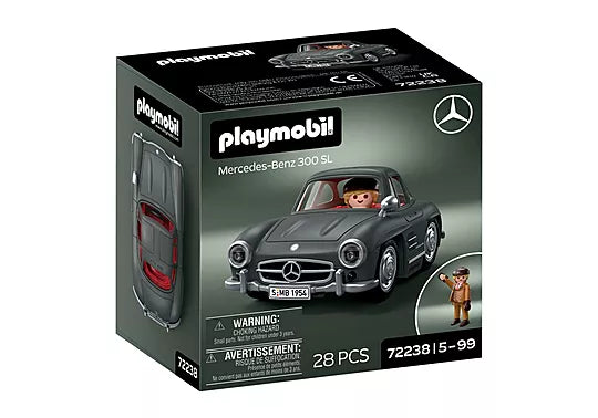 Vehículos Y Radiocontrol Playmobil Mercedes Benz 300 Sl gris para niños