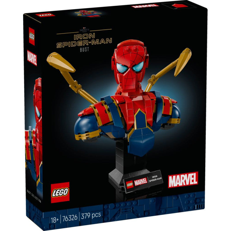 Construcciones Y Puzzles Lego Marvel - Busto Iron Spider-Man multicolor para niños
