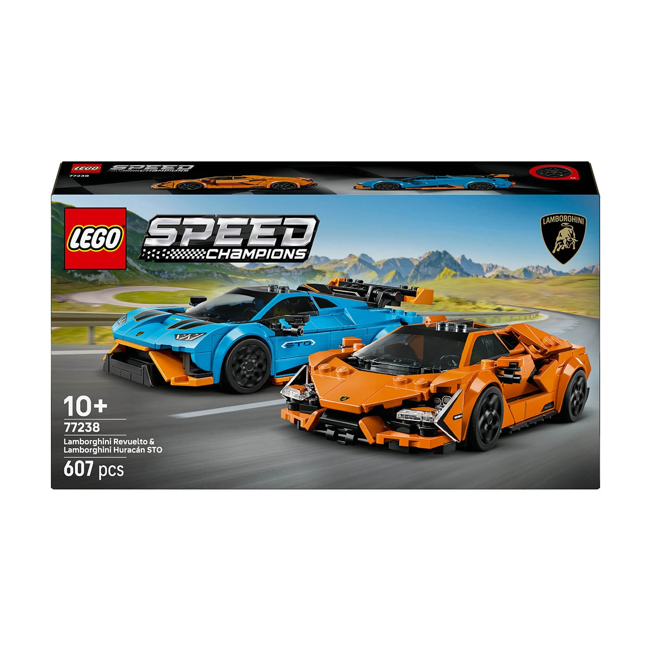 Construcciones Y Puzzles Lego Lego Speed Champions - Lamborghini Revuelto & Huracán Sto multicolor para niños