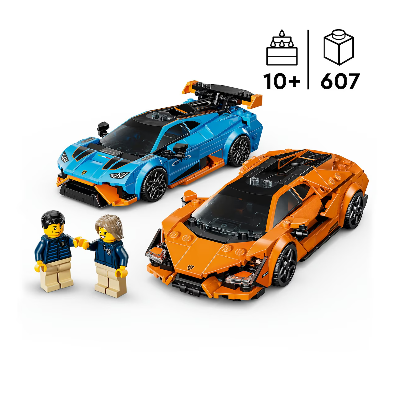 Construcciones Y Puzzles Lego Lego Speed Champions - Lamborghini Revuelto & Huracán Sto multicolor para niños
