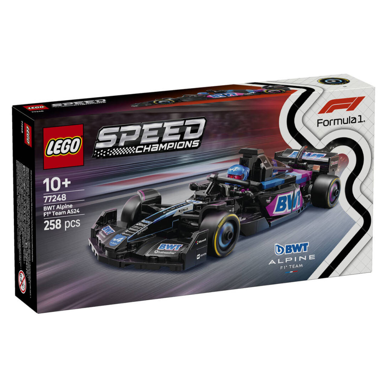 Construcciones Y Puzzles Lego Speed Champions - Coche De Carreras Ferrari Sf-24 F1 multicolor para niños