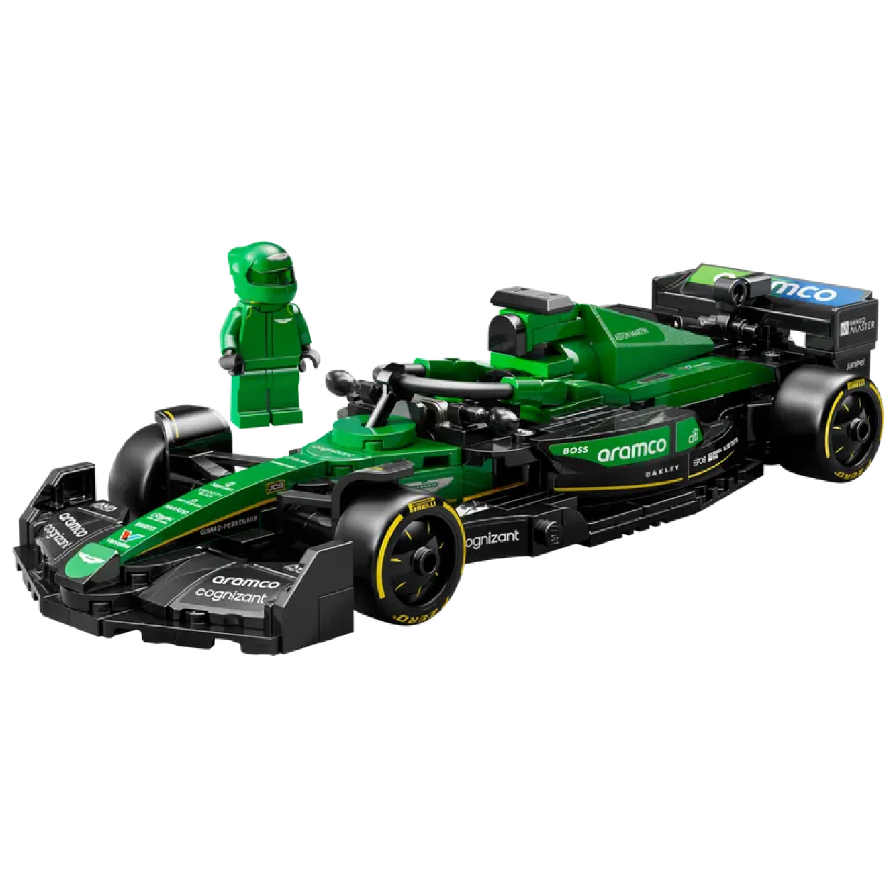 Construcciones Y Puzzles Lego Speed Champions - Coche De Carreras Aston Martin Aramco F1 Amr24 multicolor para niños