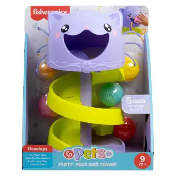 Otros Mattel Games Fisher-Price Pet Pals Torre Gatuna multicolor para bebe