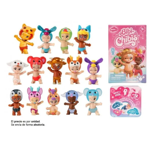 Muñecas Y Peluches Bandai Bibi Chibis Bebes Surtidos multicolor para niños