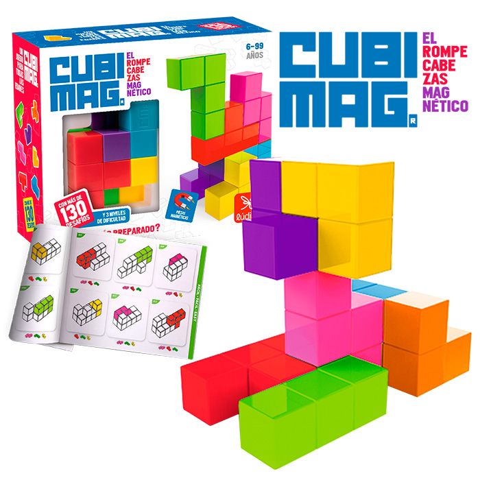 Juegos De Mesa Ludilo Cubimag multicolor para niños
