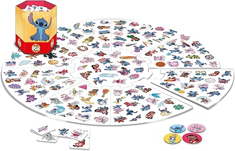 Juegos De Mesa Educa Lince Stitch - 150 Imágenes multicolor para niños