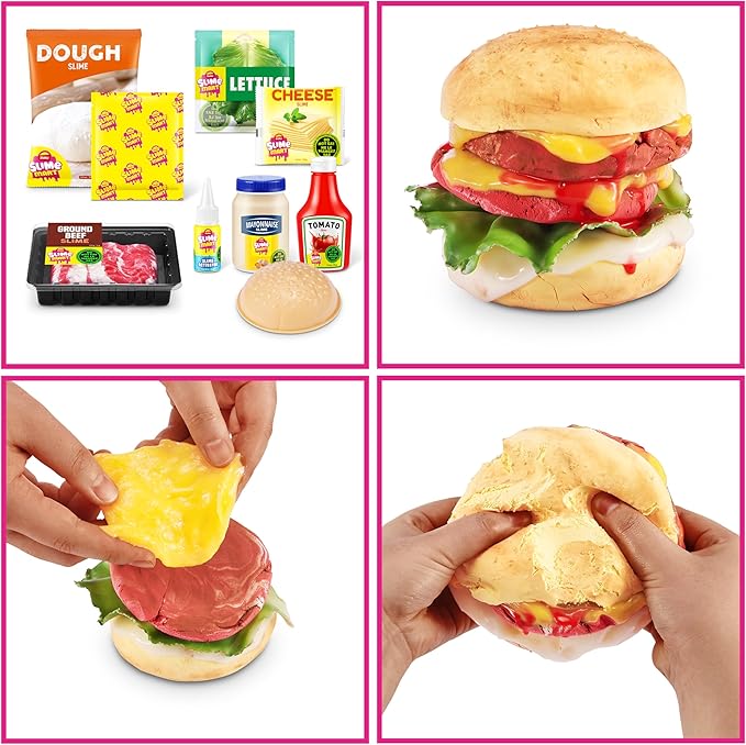 Juegos De Mesa Zuru Slime Mart Crea Tu Mezcla De Comida 10 Accesorios multicolor para niños