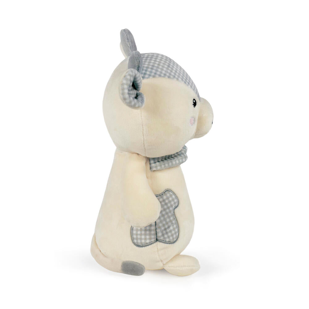 Regalos Pasito A Pasito Peluche Vaca Little Bloom Vichy Gris multicolor para bebe