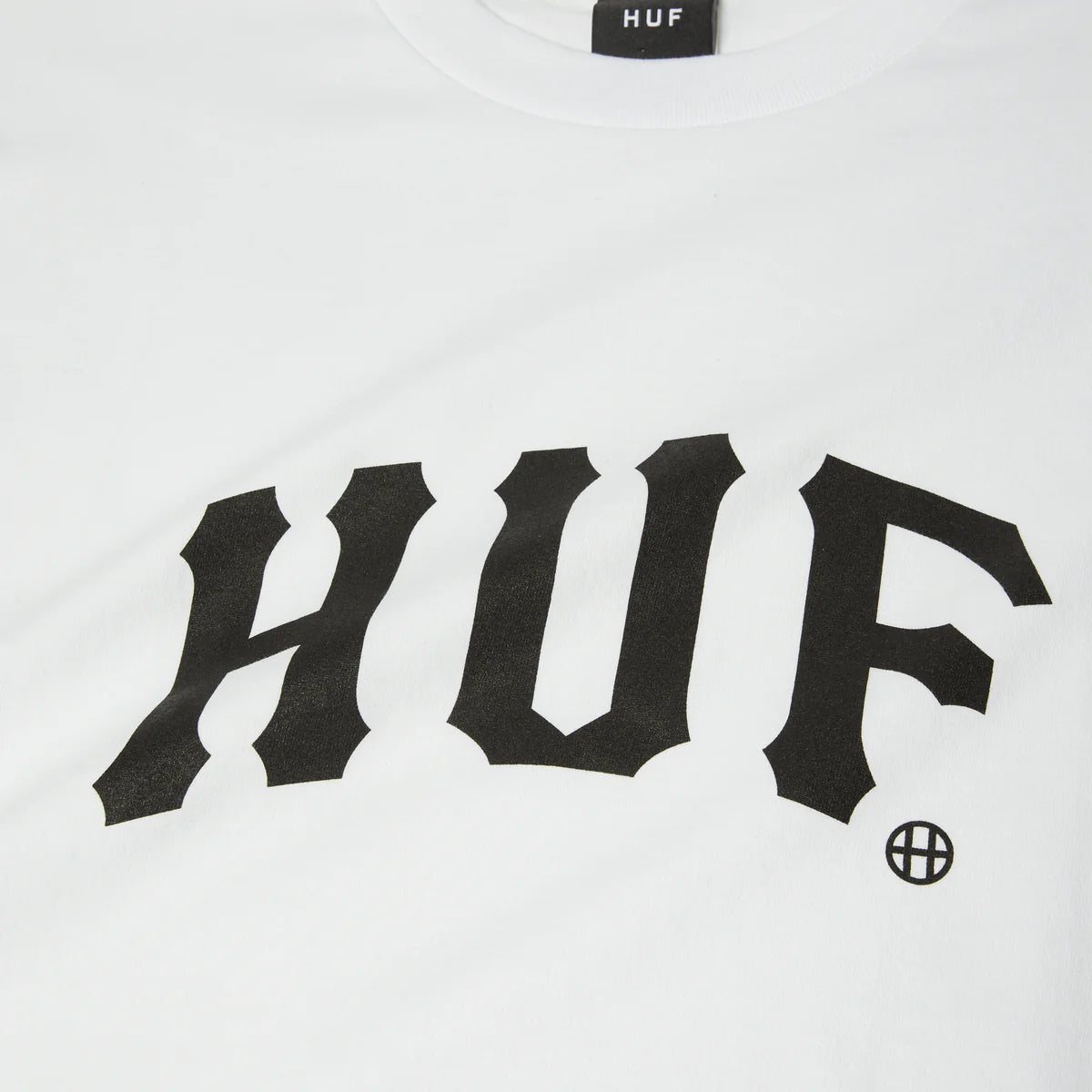 Camiseta Huf Arch Tee blanco para hombre