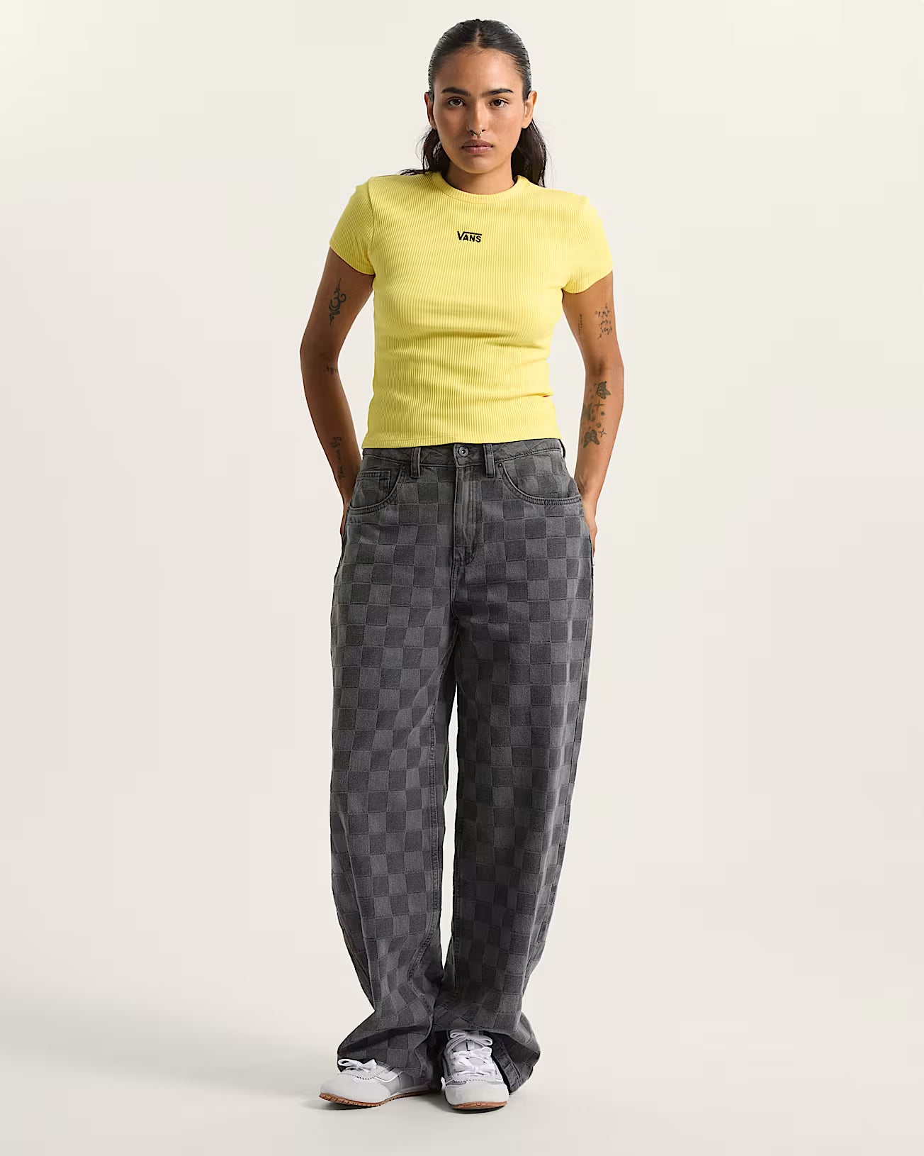 Camiseta Vans Cameron Tee amarillo para mujer