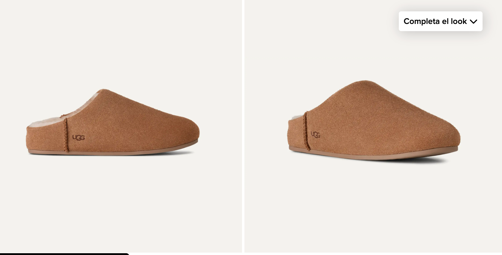 Zapatillas Ugg W Elea Slip On beige para mujer