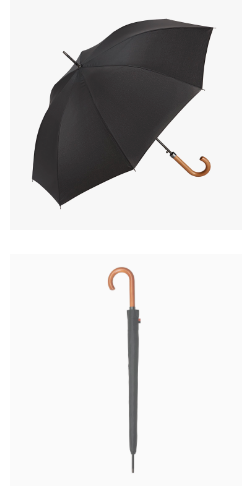 Aire Libre Aut Pleg Puño Madera negro para hombre