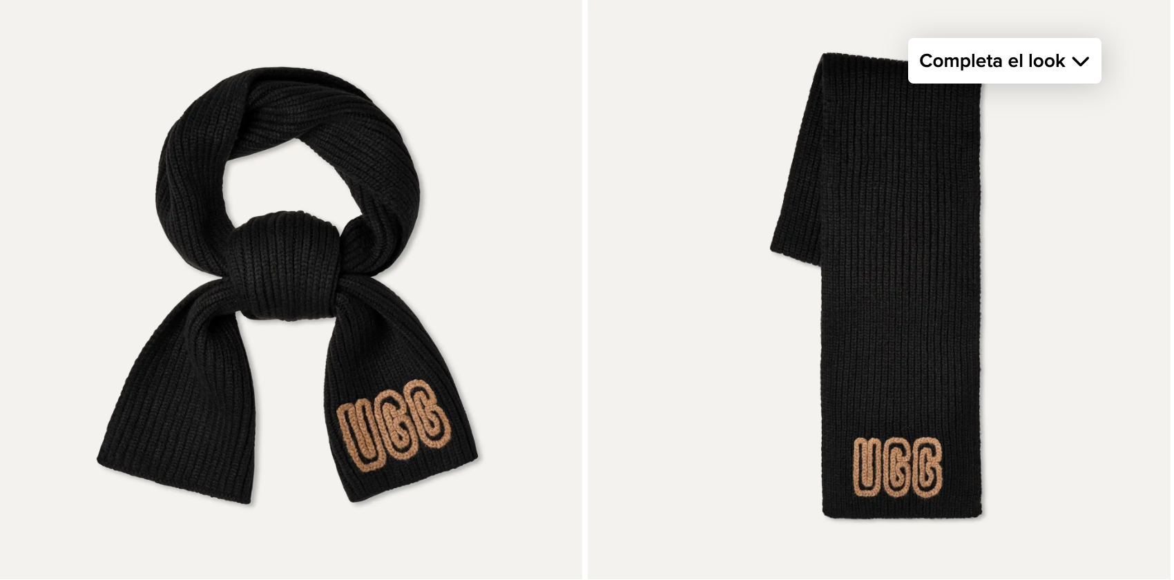 Pañuelos Y Bufandas Ugg Chunky Crafted camel para mujer