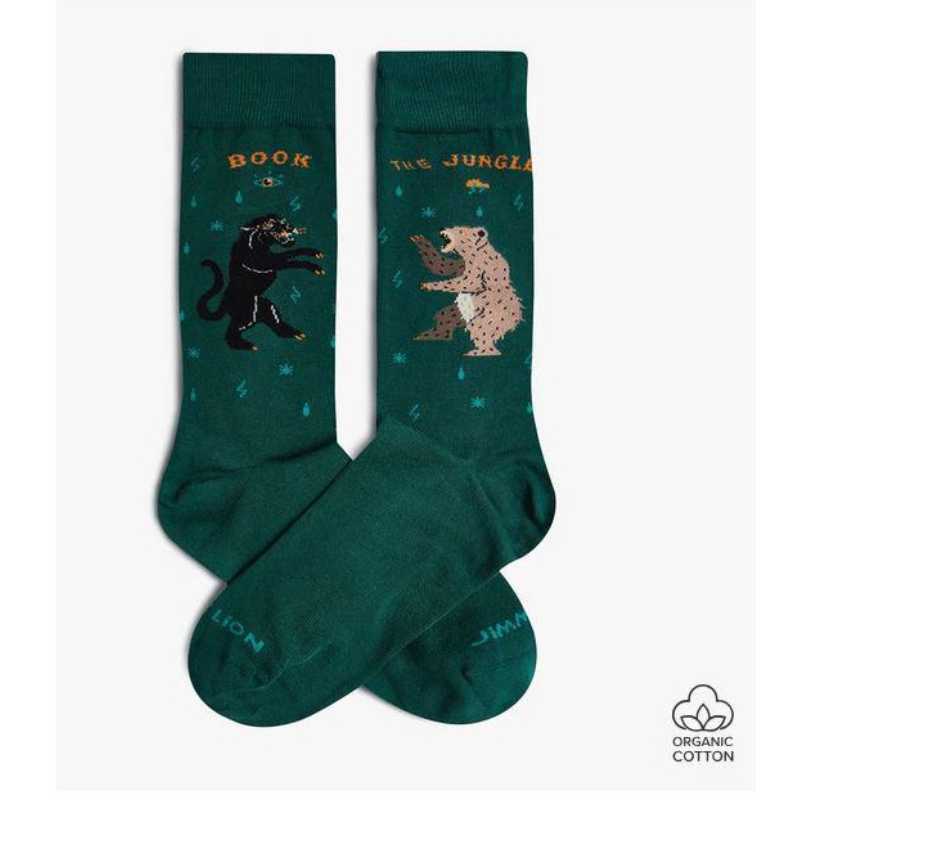 Calcetines Jimmy Lion The Jungle Book verde para unisex