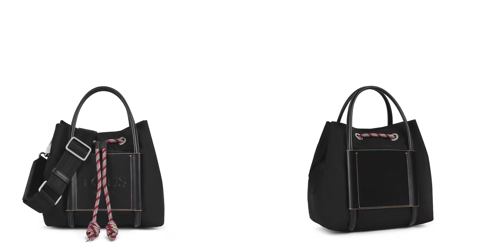 Bolsos Y Mochilas Tous Saca Empire Soft negro para mujer