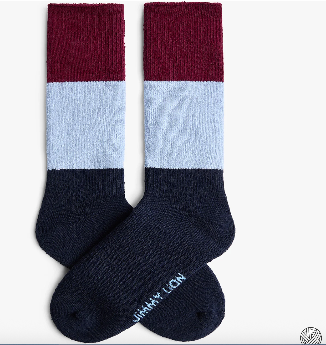 Calcetines Jimmy Lion Premium Winter Wool Cash azul para unisex