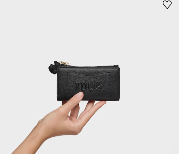 Carteras Y Monederos Tous Back To Basic S negro para mujer