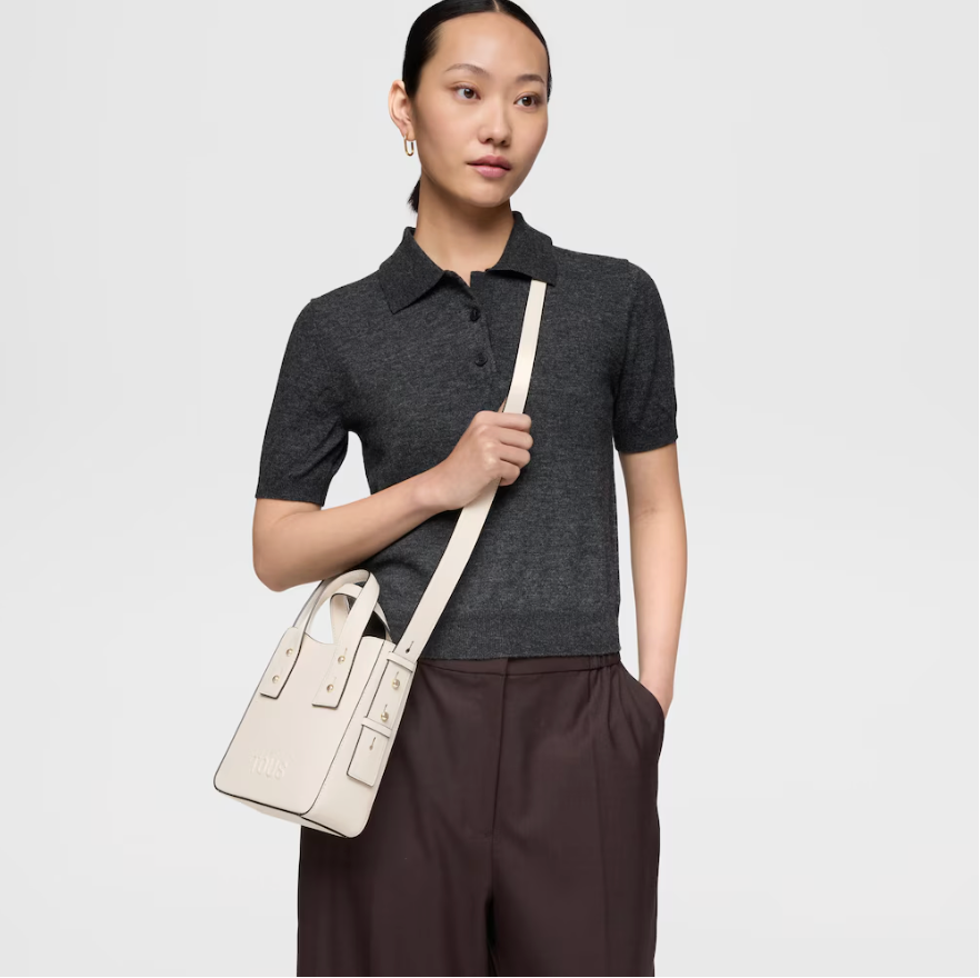 Bolsos Y Mochilas Tous Mini Back To Basics beige para mujer
