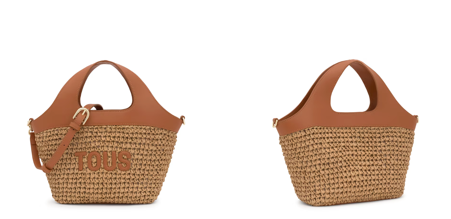 Bolsos Y Mochilas Tous Capazo Lirio beige para mujer