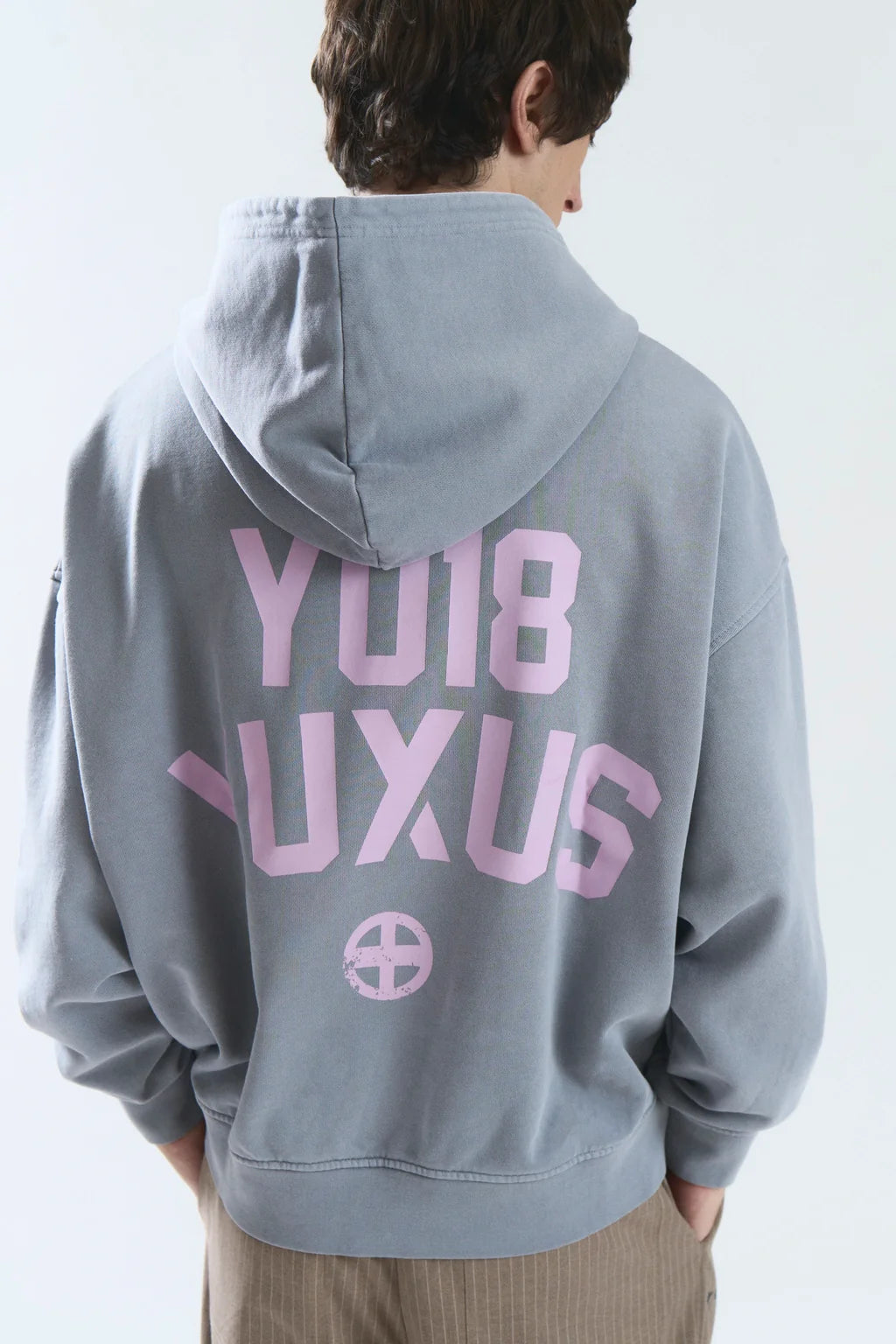 Sudadera Yuxus Stance Hoodie gris para hombre