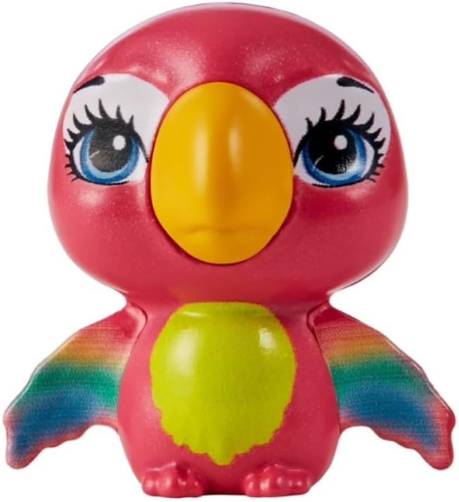 Muñecas Y Peluches Mattel Games Enchantimals-Muñeca Peachy Parrot & Chatter multicolor para niños