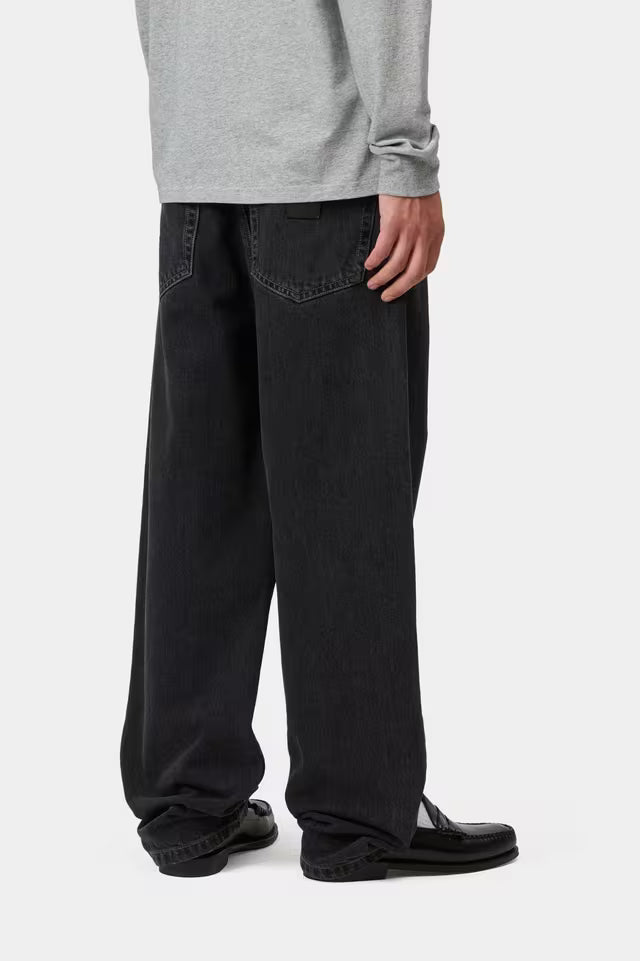 Pantalón Carhartt Aaron Pant negro para hombre