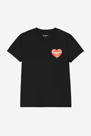 Camiseta Carhartt W´S/S Hartt Case T-Shirt negro para mujer