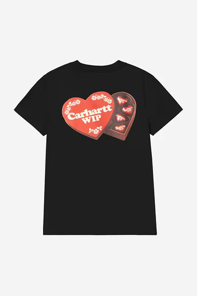 Camiseta Carhartt W´S/S Hartt Case T-Shirt negro para mujer